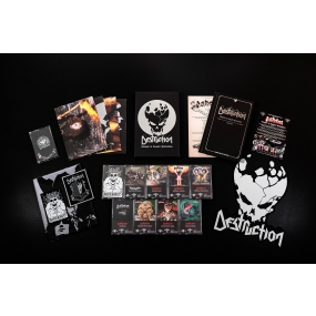 DESTRUCTION - "Trapped in Lunatic Possession" 9MC BOX