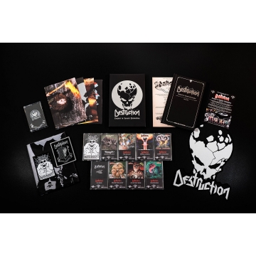 DESTRUCTION - "Trapped in Lunatic Possession" 9MC BOX