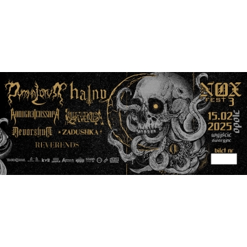 NOXFEST3 - "Bilet kolekcjonerski"