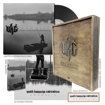 UKĆ - "Anomalie - Upadek Konającego Ćwierćwiecza" 12" LP WOODBOX ULTIMATE